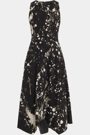 Jason Wu Painters Twill Handkerchief Midi Dress