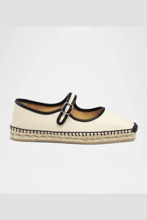 Castaner Padua Bicolor Canvas Mary Jane Espadrilles