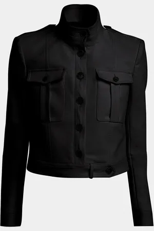 Tom Ford Shrunken Military Cotton Jacket
