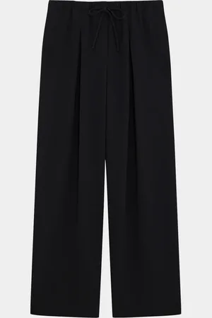 THEORY Pleated Casual Drawstring Pants