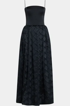 Simkhai Azriel Strapless Smocked Gown