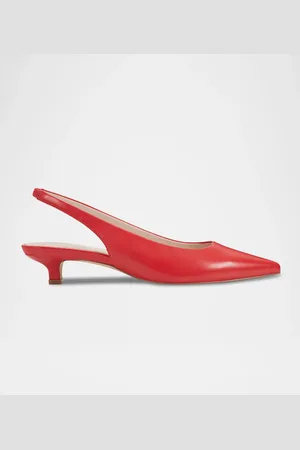MARC FISHER Posey Slingback Kitten-Heel Pumps