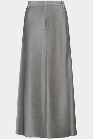 Vince Satin A-Line Trouser Skirt
