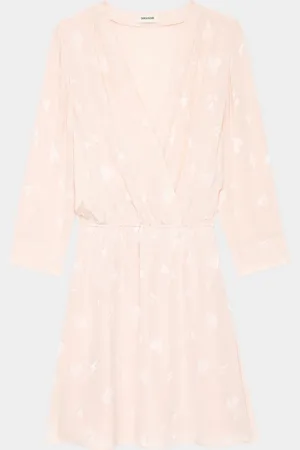 Zadig & Voltaire Rucas Flash Heart Mini Dress