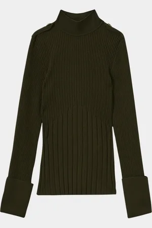 Reiss Vienne Ribbed Turtleneck Sweater