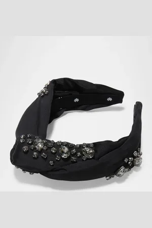 Lele Sadoughi Slim Greta Swarovski Headband