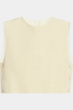 Jil Sander Crop Waistcoat