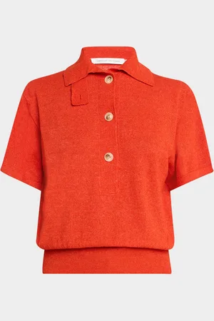 CHRISTOPHER ESBER Straccio Knit Polo Shirt