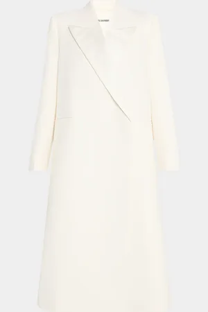 Jil Sander Double-Breasted Long Coat