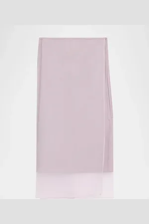 Brunello Cucinelli Crispy Cotton Midi Sarong Skirt