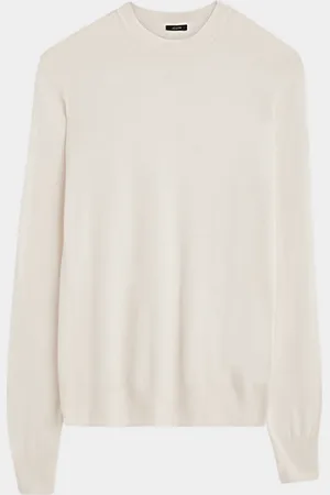 Joseph Crewneck Cashmere-Blend Sweater