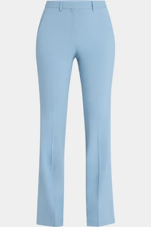 THEORY Slim Full-Length Stretch Wool Trousers