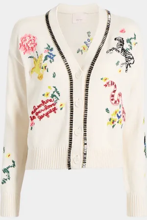 Cinq A Sept Nyla Animal Cardigan