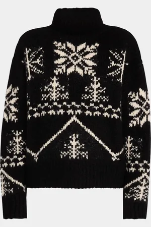 NILI LOTAN Meredith Turtleneck Nordic Cashmere-Silk Sweater
