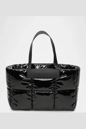 VeeCollective Porter Marche Small Quilted Vinyl Tote Bag