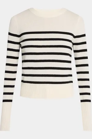 VERONICA BEARD Caleb Stripe Cashmere Sweater