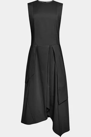 Santorelli Maddy Sleeveless High-Low Midi Dress