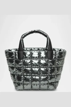 VeeCollective Porter Medium Quilted Nylon Tote Bag