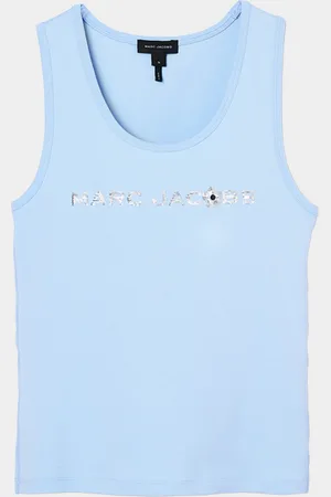 Marc Jacobs Sequined Daisy Logo Tank Top