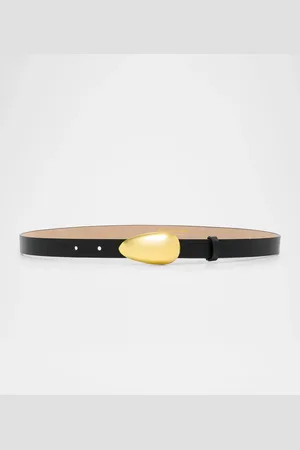 Heaven Mayhem Bean Buckle Leather Belt