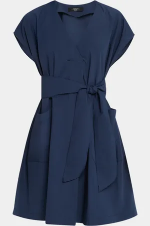 Max Mara Mitico Dolman-Sleeve Cotton Dress