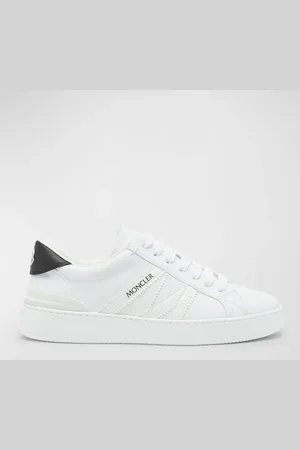 Moncler Monaco M Leather Low-Top Sneakers