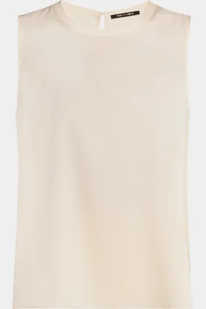 Kobi Halperin Aura Sleeveless Silk-Blend Blouse