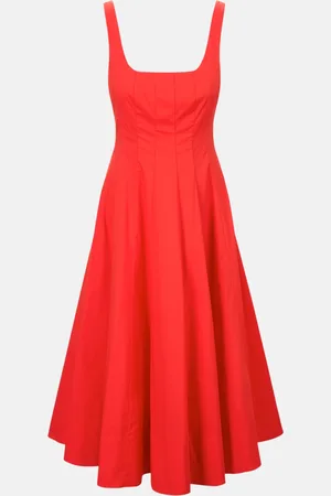 Staud Wells Midi Dress