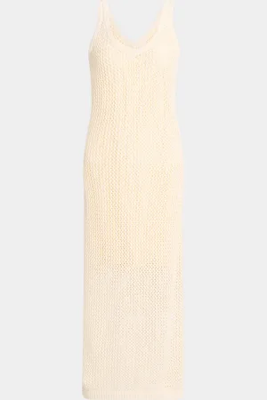 Toccin Kayla Crochet Tank Midi Dress