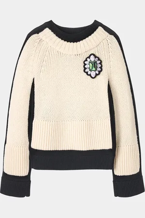 Marc Jacobs Trompe Loeil Charm Crewneck Sweater