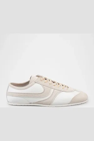 DRIES VAN NOTEN Dustin Mixed Leather Retro Sneakers