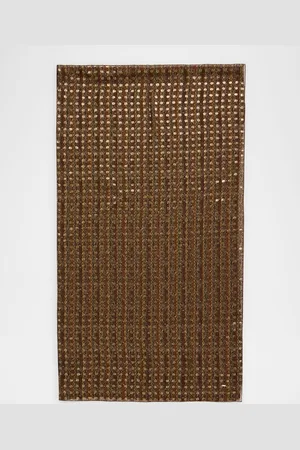 Saint Laurent Embellished Paisley-Print Scarf