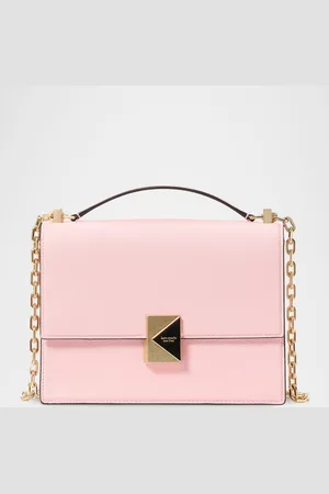 Kate Spade Deco pebbled leather chain shoulder bag