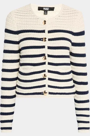 Paige Oberon Stripe Cardigan