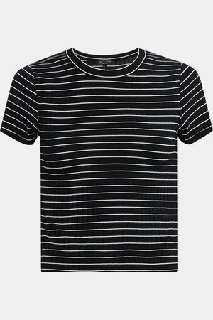 RAG&BONE Luca Stripe Baby Tee