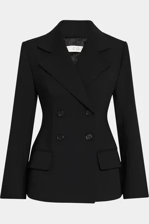 CO Double-Breasted Fitted Blazer