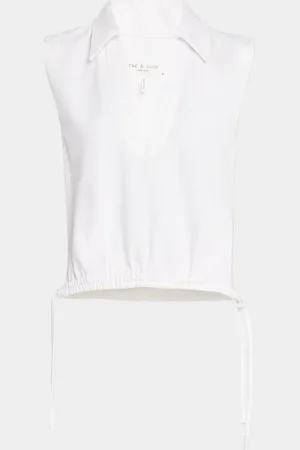 RAG&BONE Fiona Ultra Featherweight V-Neck Top