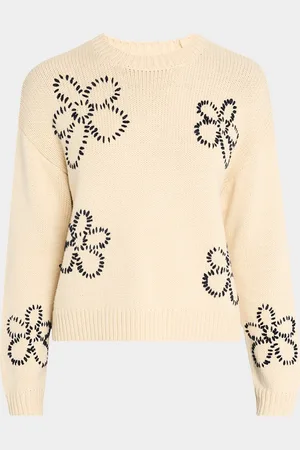 Rails Zoey Stitched Daisy Sweater