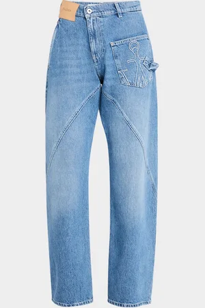 J.W.Anderson Twisted Wide-Leg Workwear Jeans