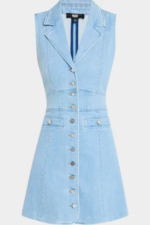 Paige Vida Denim Mini Dress