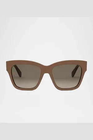 Céline Triomphe Acetate Square Sunglasses