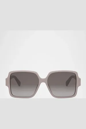 Céline Triomphe Square Acetate Sunglasses