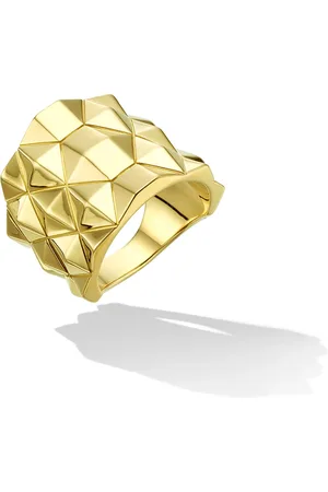 Cadar 18k Yellow Gold Thick Python Ring