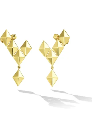 Cadar 18k Yellow Gold Small Python Earring Climbers