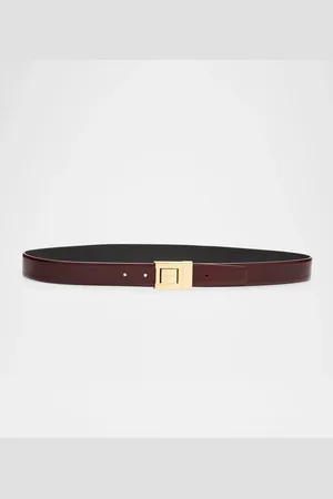 Saint Laurent Ceinture YSL Leather Belt