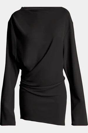 Jacquemus Croisiere Draped Backless Mini Dress