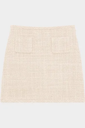 THEORY Tweed Mini Skirt