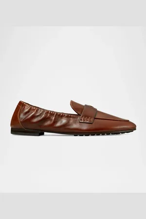 Tory Burch Leather Slip-On Loafers