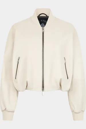 Moose Knuckles Cardin Leather Bomber Jacket
