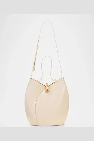 Cult Gaia Giada Ring Leather Shoulder Bag